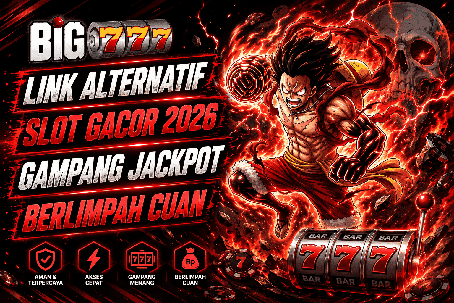 Daftar Game Slots Gampang Meledak Jackpot BIG 777 Mobile